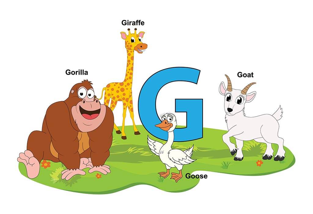 Animals that Start with G