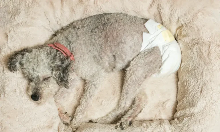 common behaviors of a female dog in heat